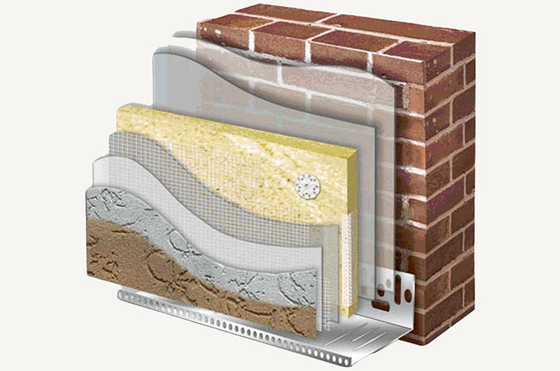 теплоизоляция наружных стен