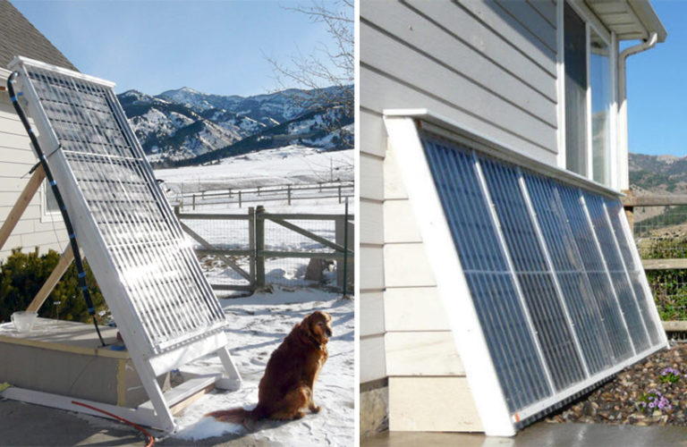 Самодельный солнечный коллектор из PEX трубы для нагрева воды